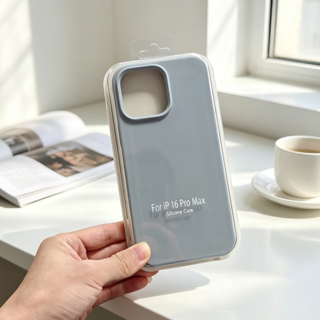 JOYPORODO S002 Wholesale Silicone Phone Case for iPhone 14 15 16 17 Pro Max Mobile Cover Shockproof Protective Case Custom LOGO
