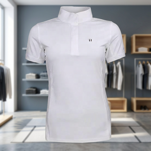 ผู้หญิงขี่ม้ากีฬาสวมเสื้อยืดคอเต่า - Product Image 3