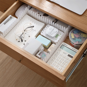 Séparateurs de tiroirs <span class=keywords><strong>DIY</strong></span> à découper sur mesure pour l'organisation des couverts, installation facile, par le fabricant Ningbo Home Accessories - Product Image 6
