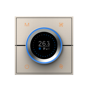 New UK tiêu chuẩn <span class=keywords><strong>ZigBee</strong></span> nhiệt chuyển đổi núm điều khiển tuya ứng dụng điều khiển cho sàn sưởi ấm điều hòa không khí nhôm Bìa 240V AC - Product Image 1