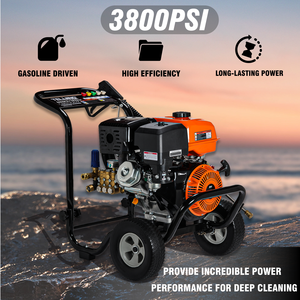 Idropulitrice a Benzina OME 3800psi/262bar con Pompa Triplex, 4 Ugelli, <span class=keywords><strong>Motore</strong></span> 7hp per Uso Domestico - Product Image 2