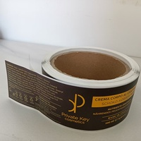 Étiquettes adhésives en vinyle imperméables personnalisées pour les emballages de bain, de cosmétiques, de bougies, de parfums, de produits chimiques et de produits pétroliers