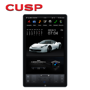 אנדרואיד 13.6 אינץ מסך מגע אוניברסלי carplay רכב בולע רדיו רכב עבור נגן gps ניווט סיבוב שקופיות-למעלה מלפנים - Product Image 1