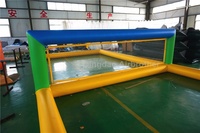 Terrain de volley-ball aquatique gonflable de qualité commerciale pour jeux de plage en plein air