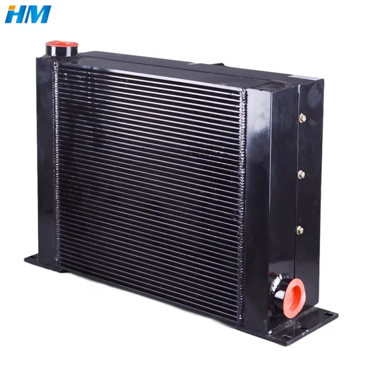 18m2 hydraulic oil pressure exchanger ah300 300L Air Cooled Oil Cooler black color