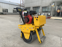 Rouleau compacteur hydraulique vibrant à tambour unique 600, neuf, à faible consommation d'énergie, pour la construction et l'ingénierie