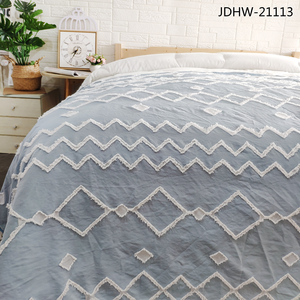 Yorgan seti % 100% Polyester kırpılmış ev otel yatak örtüsü kraliçe kral yorgan seti - Product Image 4