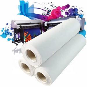 R-C01/02 100% rouleau de toile polyester brillant vente en gros haute brillance écologique huile affiche impression toile - Product Image 1