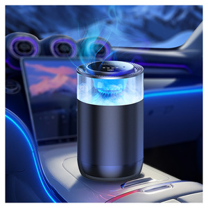 Smart USB Ultrasonic <strong>Car</strong> <strong>Diffuser</strong> Manufacturer Mini Portable Air Humidifier with Colorful LED Light Small Humidifier Purifier - Product Image 5