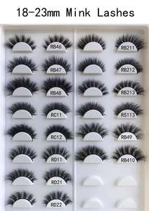 Pestañas <span class=keywords><strong>de</strong></span> Visón al por Mayor, Tira Completa, Efecto 3D, Hechas a Mano, Libres <span class=keywords><strong>de</strong></span> Crueldad Animal, Reutilizables, Banda <span class=keywords><strong>de</strong></span> Algodón Negra, Grosor Mixto, Bandeja <span class=keywords><strong>de</strong></span> Plástico - Product Image 4