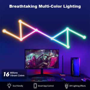 Decoración de sala de juegos RGB LED Rhythm Light <span class=keywords><strong>Bar</strong></span> Bluetooth Smart Control LED Light <span class=keywords><strong>Bar</strong></span> para juegos - Product Image 3