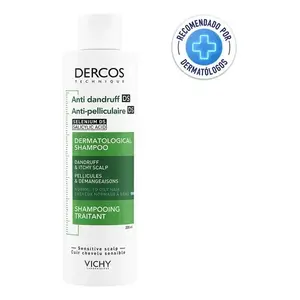 Shampoo antipelliculaire Vichy Dercos 200 ml pour cheveux normaux à gras - Product Image 4