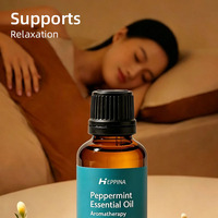 Huile essentielle de menthe poivrée OEM pure, arôme revigorant, apaisant, rafraîchissant, soutien respiratoire et digestif, huile de massage aromathérapie