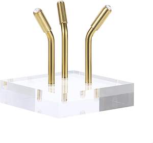 Yageli <span class=keywords><strong>chevalet</strong></span> de présentoir de bras en métal doré avec base en acrylique petit support de <span class=keywords><strong>chevalet</strong></span> d'affichage - Product Image 1
