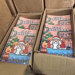 Colección de <span class=keywords><strong>Libros</strong></span> para Colorear con <span class=keywords><strong>Memes</strong></span> Divertidos de Gatitos con Temática Navideña, Encuadernación con Alambre, Impresión UV, Último Estilo de Internet, Libro para Colorear Acogedor y Adorable - Product Image 5