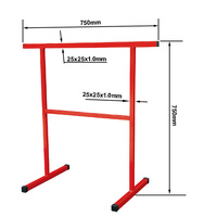 Supports de chevalet réglables en hauteur, en acier thermolaqué, pour établi, outils, support de travail, capacité de charge 100 kg