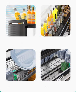 Estante Organizador de <span class=keywords><strong>Cocina</strong></span> Versátil de Acero al Carbono Duradero Fácil Instalación para Todas Sus Necesidades de <span class=keywords><strong>Cocina</strong></span> y Reducción de Desorden - Product Image 5
