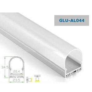 Perfil de alumínio de led redondo alu, de alta qualidade - Product Image 2