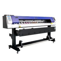 Impresora de Inyección de Tinta Ecológica Digital Industrial a Precio Económico, XP600 F1080 I3200, Tinta CMYK, Nuevo Plotter para Papel Flexible