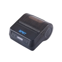 Imprimante thermique portable mini 80 mm 2-en-1 pour étiquettes et reçus, étiqueteuse BT, système de point de vente pour supermarchés et gestion des stocks