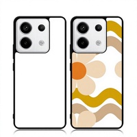 Coques de téléphone portable antichoc personnalisées en TPU 2D avec plaque en aluminium pour sublimation DIY, style streetwear, pour Redmi Note