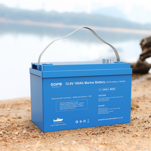 U vendita calda 12V 100Ah batteria marina 12.8V 100Ah ciclo profondo <span class=keywords><strong>LiFePO4</strong></span> batteria compatibile con Inverter Victron - Product Image 2