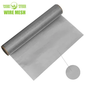 500 Micron Bag Flexible And Soft Crimped 304 Tray Stainless Steel Wire Mesh Metal Woven Mesh