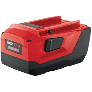 أدوات كهربائية لاسلكية لأداة Hilti 18V 22V 8Ah B22 عالية السعة لسيارة Hilti 18V 22V CPC