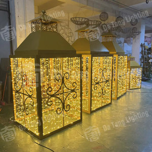 Luces Decorativas Colgantes Gigantes con Motivos de Ramadán para Calles Comerciales, Atrios de Hoteles y Decoración Aérea para el Festival Eid - Product Image 3