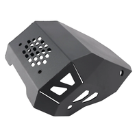 Protection de châssis et plaque de protection moteur noire d'origine pour moto CF 450 MT