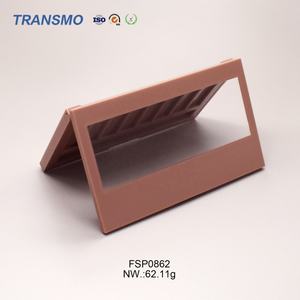 Étui à fards à paupières personnalisé carré, étui à palette de fards à paupières rose clair, 8 couleurs, étui à fards à paupières - Product Image 4