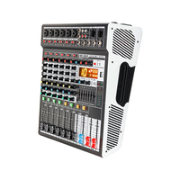 Mezclador de Audio USB Profesional de 8 Canales