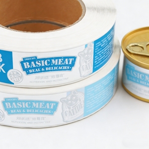 Etiquetas Adhesivas Personalizadas para Latas de Comida para Mascotas, Etiquetas Brillantes Laminadas y Duraderas para Latas de Comida para Perros y Gatos - Product Image 6