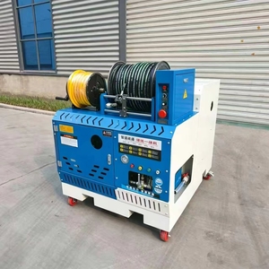 Machine de nettoyage d'égouts de haute qualité, nouvelle, avec réservoir d'eau de 500 L, machine de nettoyage de canalisations au <span class=keywords><strong>diesel</strong></span> et à l'essence, déboucheur d'égouts - Product Image 1