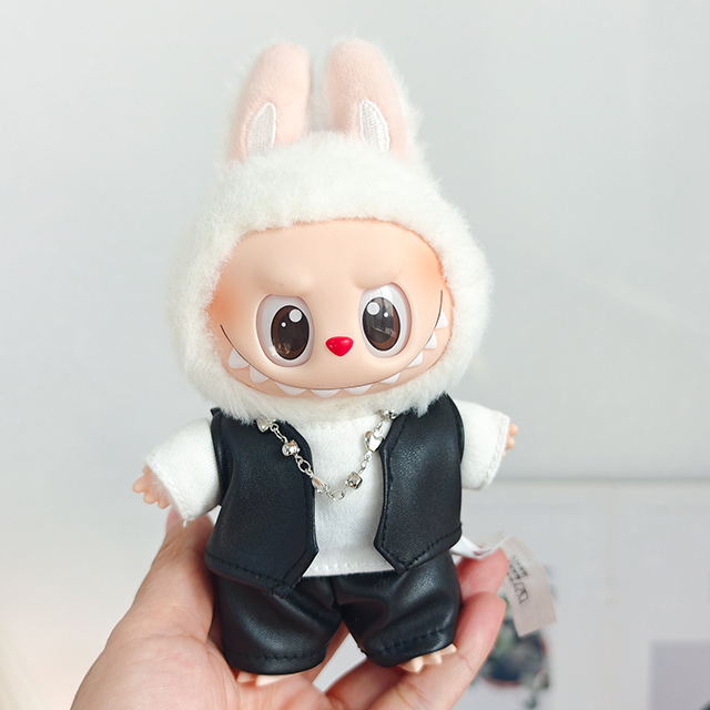 Conjunto de 4 piezas de chaleco y pantalones de cuero