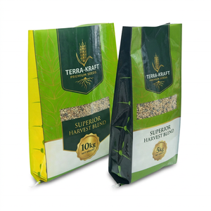 Suministro Directo de Fábrica: Bolsas de Embalaje Laminadas de BOPP para Semillas, 5, 10, 20, 25 Kilos, Bolsas Personalizadas Vacías para Granos, Cereales, Maíz y Arroz - Product Image 1