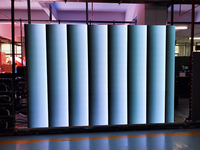 Écran LED mural 3D polychrome P2 P2.6 P2.9 P3.9 P4.8 bannières d'exposition DIY d'intérieur écrans LED écran d'affichage des médias