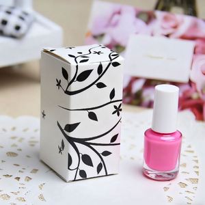 Caja de Esmalte de Uñas Decorativa de Lujo Portátil y Ecológica con Logotipo Personalizado, Carpetas de Papel Recubierto y Forro de Esponja - Product Image 1
