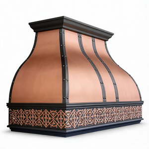 <span class=keywords><strong>Hotte</strong></span> de cuisine en cuivre architecturale sur mesure pour les cuisines de villas de luxe - Product Image 3