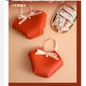 Leather <strong>Gift</strong> Packaging Bags Wedding Guest <strong>Gifts</strong> Box Basket Decoration Tray Snack <strong>Small</strong> <strong>Boxes</strong> - Product Image 3