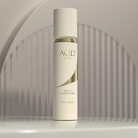 Parfum en verre écologique 30ml 50ml 80ml 100ml emballage cosmétique de soin de la peau clair givré bouteille de pompe de brouillard de visage de cheveux de corps