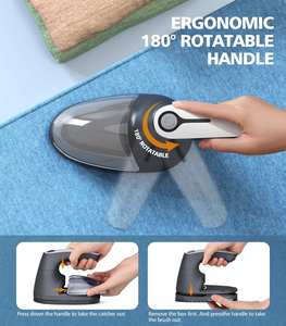 Rasoir anti-bouloches pour tissus, 6 lames, 65 mm, pour vêtements et meubles - Product Image 4