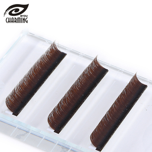 Extensions <span class=keywords><strong>de</strong></span> <span class=keywords><strong>cils</strong></span>, faux-<span class=keywords><strong>cils</strong></span>, volume russe, brun, 1 pièce - Product Image 5