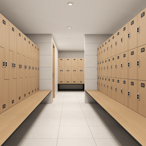 Système de casiers en libre-service Cartmay Z Form, armoire de stockage numérique, casiers intelligents à porte en zigzag pour les boutiques et l'utilisation de colis - Product Image 2