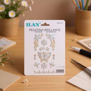 Adesivi Decorativi con Strass Ilan 39010-1 - Product Image 2