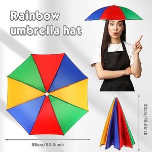 Chapeau parapluie promotionnel personnalisé Yy511 avec impression, vente en gros - Product Image 3