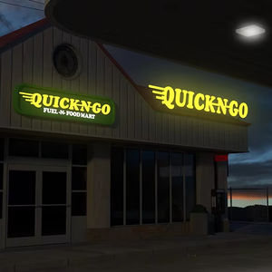 Производитель, водонепроницаемая светодиодная подсветка, уличная подсветка, объемные буквы, надписи, передние светодиодные вывески для бизнеса - Product Image 1