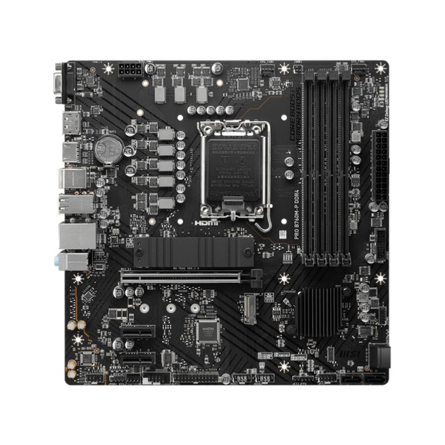 New Arrival PRO B760M-P DDR4 LGA1700 M-ATX Computer Hardware & Software Gaming Pc Motherboard
