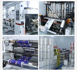 Taille personnalisée et <span class=keywords><strong>film</strong></span> plastique de scellage imprimé, rouleau de largeur 220 pour la couverture de la boîte pp pour le restaurant et l'usine alimentaire - Product Image 5