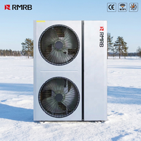 Pompe à chaleur au propane haute efficacité A+++ R290 air-eau 18KW 20KW pour le chauffage et la climatisation des maisons européennes, eau chaude sanitaire
